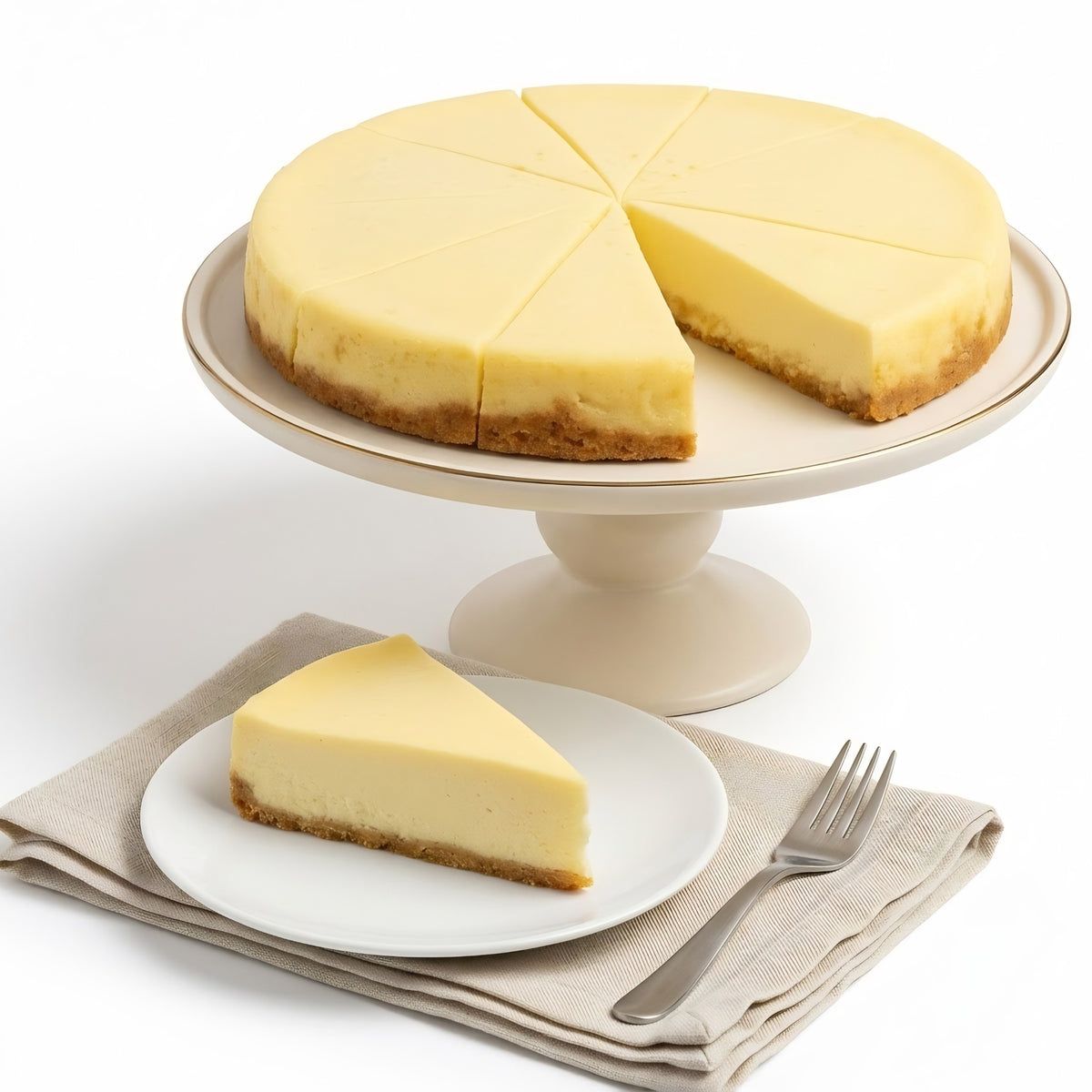 Andy Anand Sugar-Free New York Cheesecake — 9-inch, 2 lb, baked fresh in Chino, California